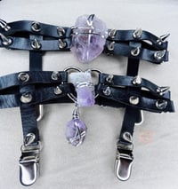 Image 3 of 3 Crystals Studded Goddess Garters✨