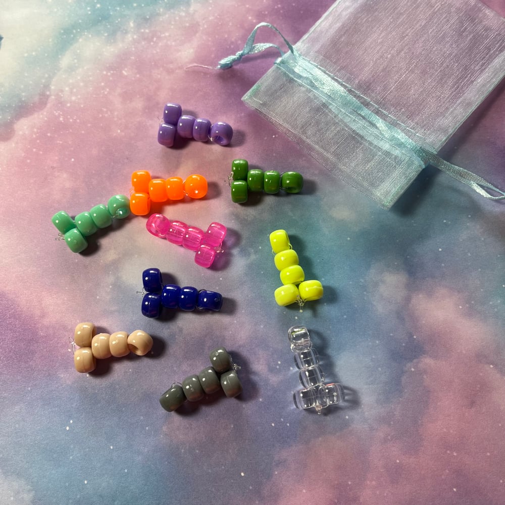 Tiny Fidget Cube Kandi Confetti