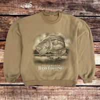 Image 1 of Vintage Bass Fishing Crewneck #2