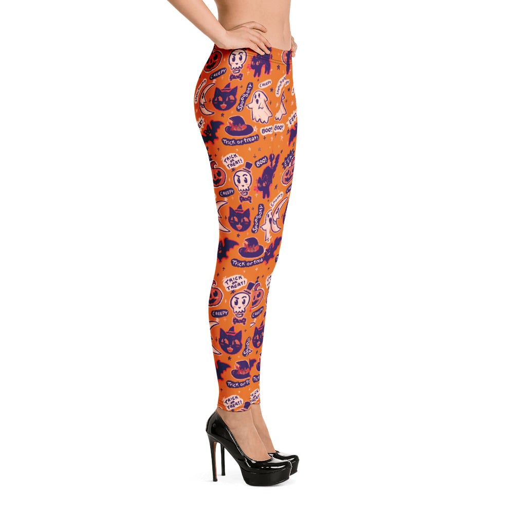 Image of Vintage Halloween Leggings