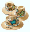 Butterfly Fedora Hat 