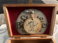 Image 10 of THRASHER INDY WOOD COINS CIGAR BOX 