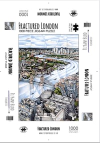 Image 1 of Fractured London 1000 piece jigsaw