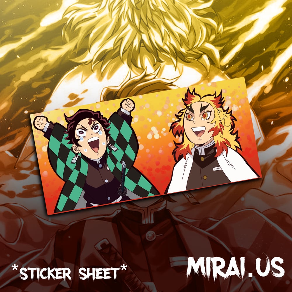 Image of Tanjiro x Rengoku