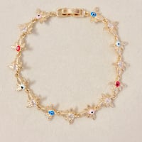 Image 2 of Evil Eye 🐝 Charm Bracelet