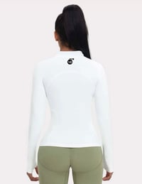 Image 3 of White Lifestyle Full Zip