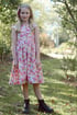 Audrey dress (pink floral) Image 4