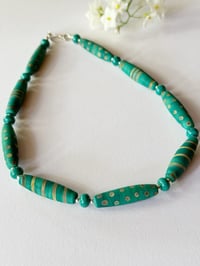 Image 2 of Tapered Tubes Petrol Green