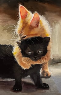 Image 2 of "Chaos and Mayhem" Original painting