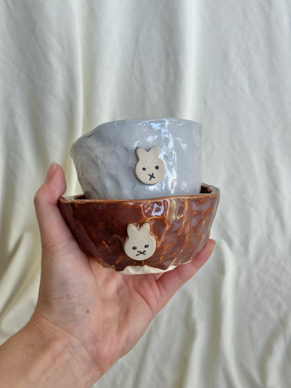 Image of Miffy Pinch Pot Cups Set