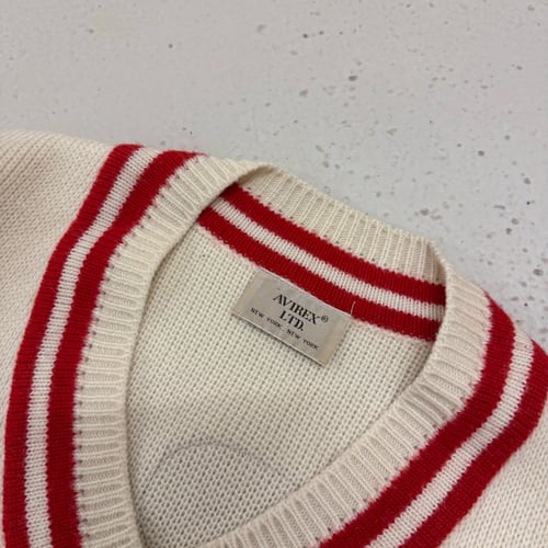 Image of 1990s Avirex Cadet Wool Sweater, Size Medium