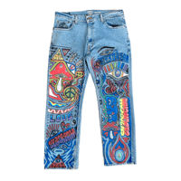 Image 5 of “Love your Mother” Earth Denim Jeans 