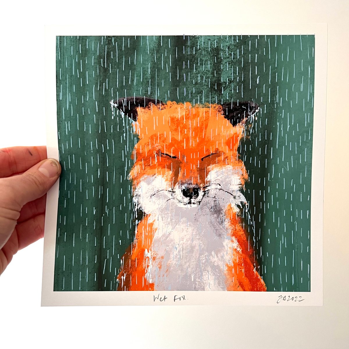 Image of All The Foxes - Archive Quality Print Set (4 prints)