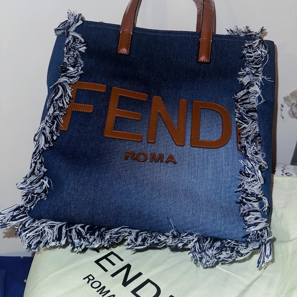 Everyone Loves Denim “F to i “Satchel 