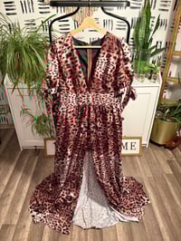 Image 1 of Sexy Leopard top with open front 