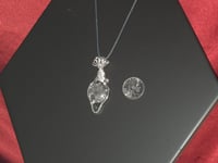 Image 2 of Turritella pendent with bead accents 