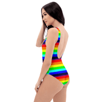 Image 3 of Rainbow One-Piece Swimsuit