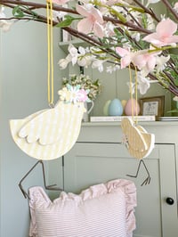 Image 1 of SALE! Gingham Chicks ( Set of 2 )
