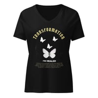 Image 5 of Women’s Transformation relaxed v-neck t-shirt