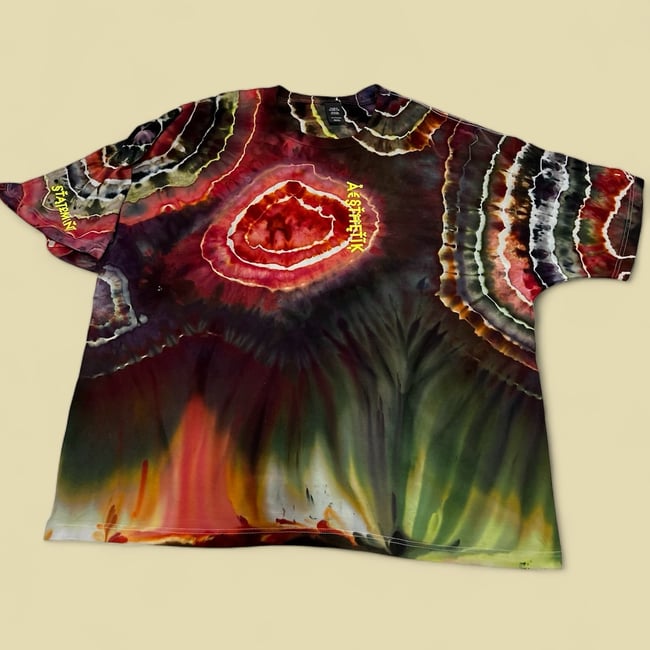 ICE DYED T-SHIRT (Sultry/Actias Luna)