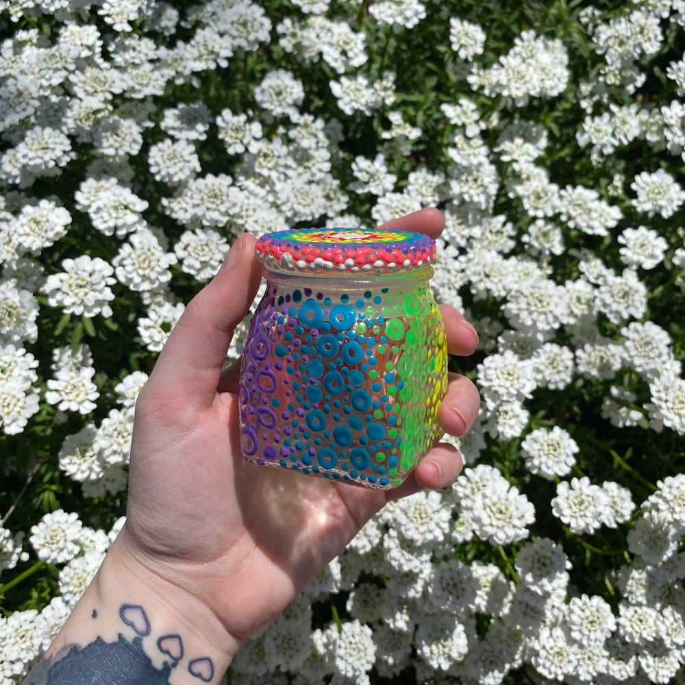 Image of crazy bubbles stash jar