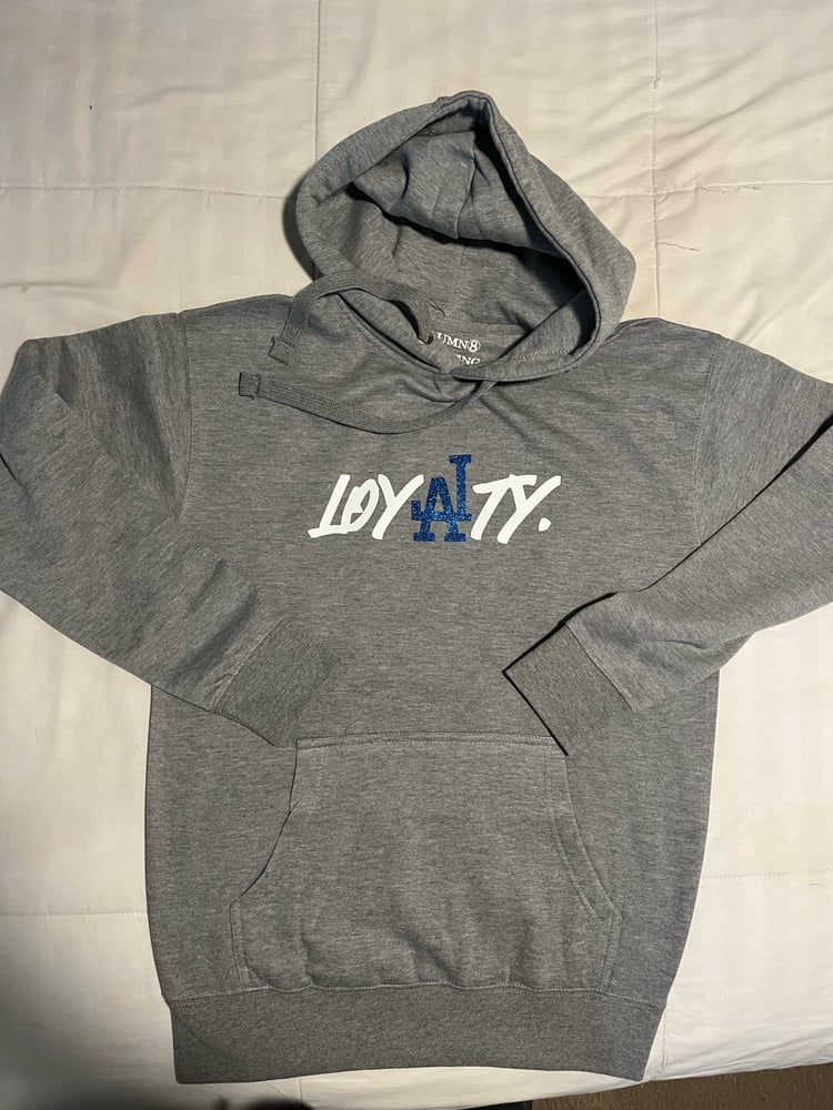 Image of Loyalty blue glitter 