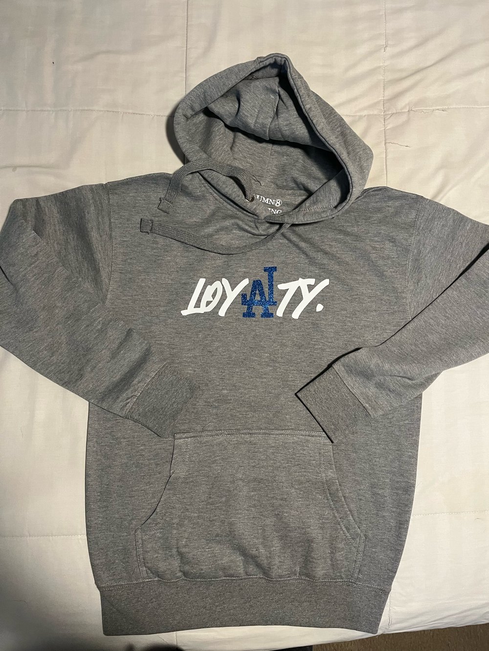 Image of Loyalty blue glitter 