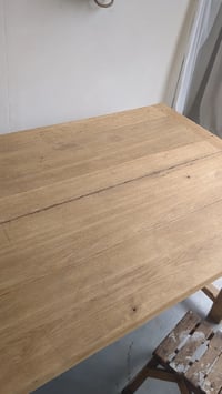 Image 4 of La table de ferme en chêne 