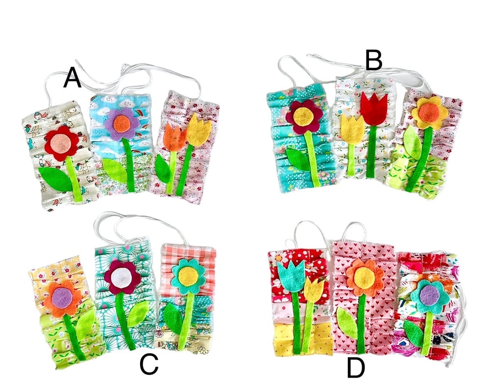 Image of Spring Flower Tags - You Pick 01