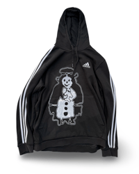 Image 1 of BLACK ADI ANGEL HOODIE (L)