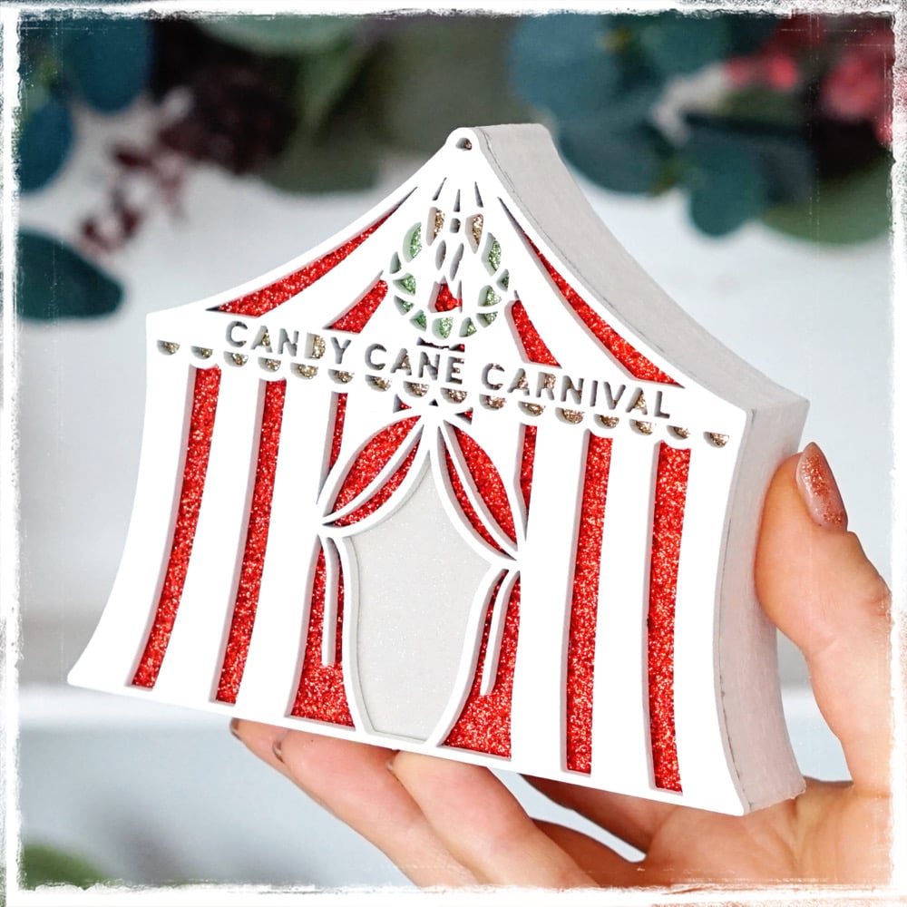 Image of PREORDER Candy Cane Carnival Big Top