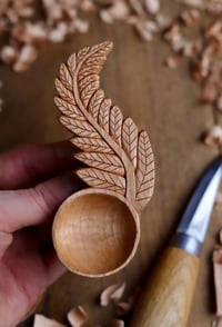 Image 7 of Fern Leaf - Coffee  Scoop 
