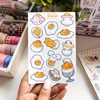 Image 2 of Egg | Matte Sticker Sheet