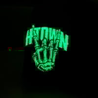 Image 5 of New Era 59Fifty Black -White GLOW 
