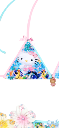 Image 8 of Pink Bikini hellokitty underwater 