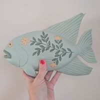 Image 2 of Painted Wooden Fish