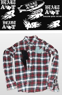 Image 1 of Forever flannel red/black