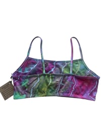 Image 6 of L/XL (40) Bralette in Tropical Geode Ice Dye