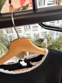 Image 2 of Loft lace neck sweater 