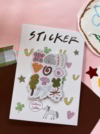 Image 3 of Glitter animal pal stickers 