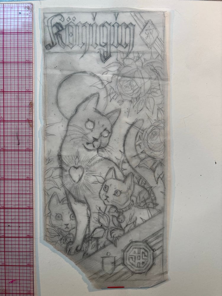 Image of KONIGIN sketch