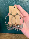 Jasper Floral Earrings