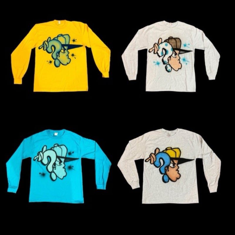 Image of AIRBRUSH LONGSLEEVE - MEDIUM