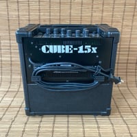 Image 3 of Roland CUBE-15x • Guitar + Aux Combo Amp • 15-Watt 1x8" • 2000s
