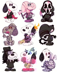 Image 2 of horror snoopy pack 