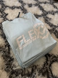 Image 1 of Men’s Ice Blue/White Flexx Tee