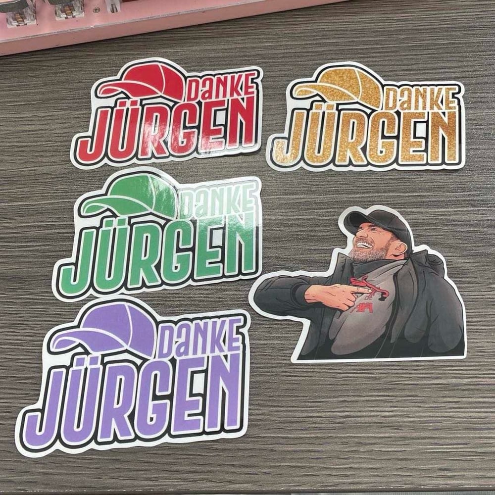 Danke Jurgen Sticker Pack