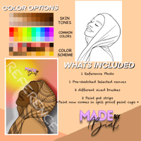 Image 2 of Zaynab paint party kit 