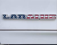 Image 9 of Matte Red, White and Blue Stars and Stripes Overlays