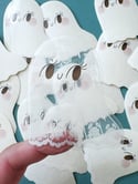 Lacey the Ghost Vinyl Sticker